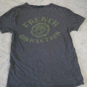 French Connection Mens gray shirt